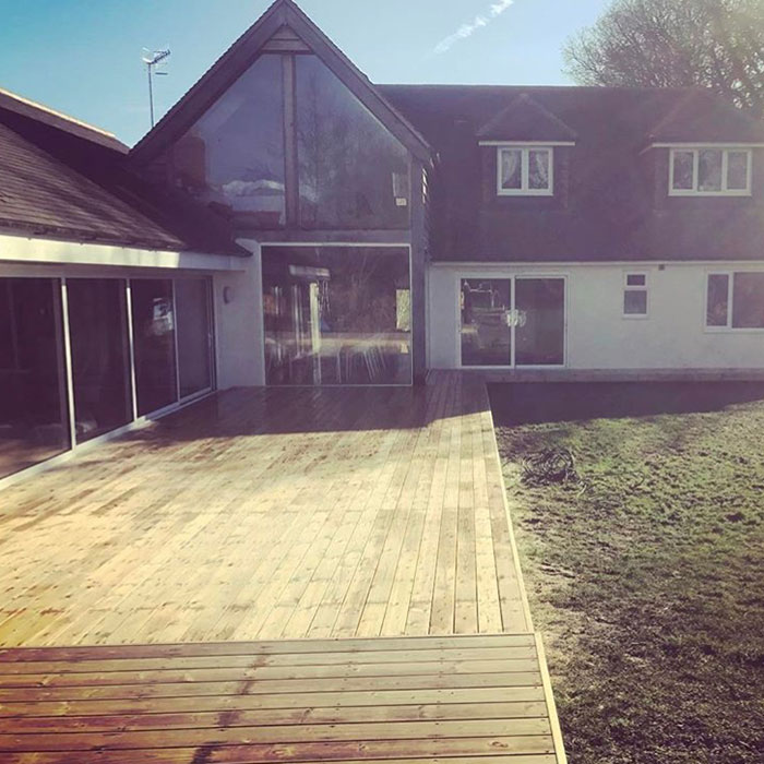 Timber Decking - Softwood - Guildford