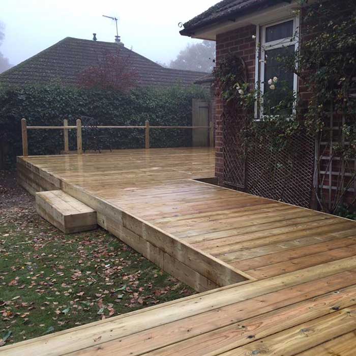 Softwood Decking - Aldershot